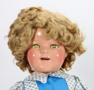 A Shirley Temple composition doll, by Ideal, American 1935-40 - 2