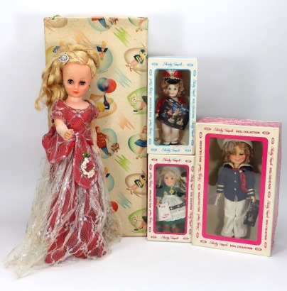 Three boxed Shirley Temple 'Doll Collection' vinyl dolls by Ideal