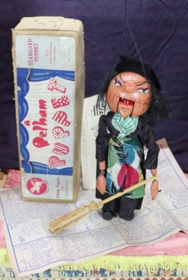 Pelham Puppet SM type Witch, 1950s,