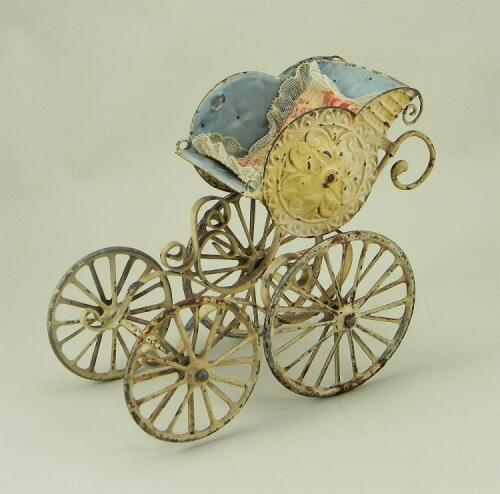 A Marklin embossed tinplate Stroller, German circa 1900,