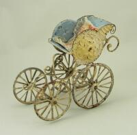 A Marklin embossed tinplate Stroller, German circa 1900,