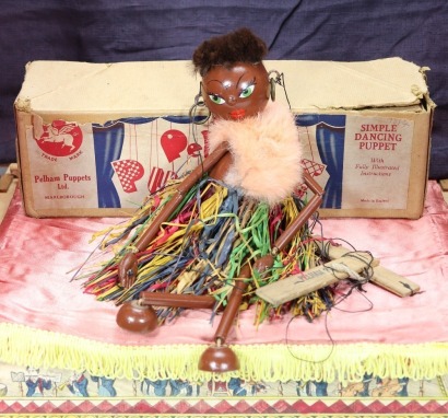 Pelham Puppets LS type 'Mumbo' Zulu Chieftain's wife, circa 1950,