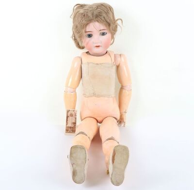 Rebecca a Simon & Halbig/K&R bisque head girl doll, German circa 1905,