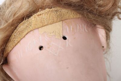 Rebecca a Simon & Halbig/K&R bisque head girl doll, German circa 1905, - 4