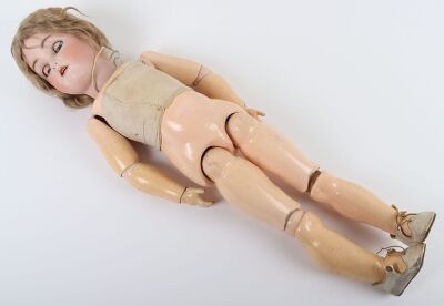 Rebecca a Simon & Halbig/K&R bisque head girl doll, German circa 1905, - 7