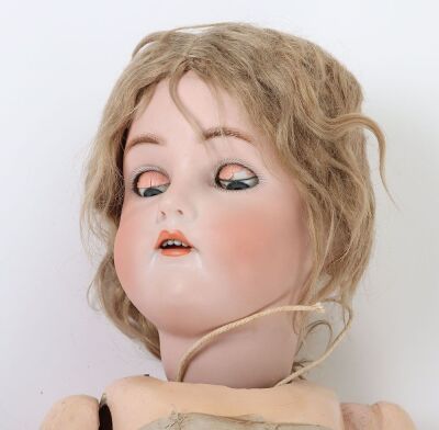 Rebecca a Simon & Halbig/K&R bisque head girl doll, German circa 1905, - 8