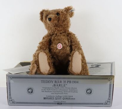 Steiff Limited Edition Teddy Bear 35 PB 1904 Barle,