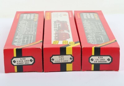 Three boxed Hornby Railway 00 gauge locomotives, - 2