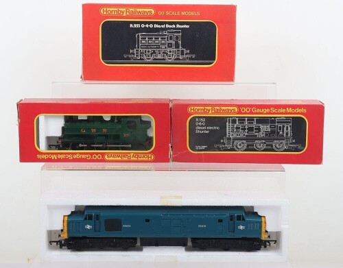 Three boxed Hornby Railway 00 gauge Shunting