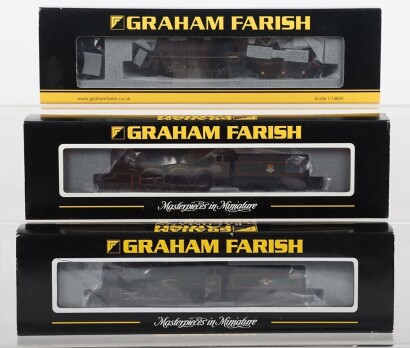 Three Graham Farish N gauge locomotives,