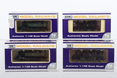 Dapol four N gauge locomotives,