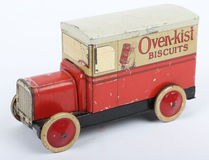 A McCormick's Delivery van Biscuit tin, by Banner, Wallis and Manner Ltd of Mansfield, English circa 1930,