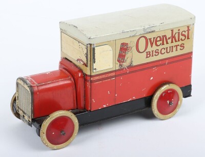 A McCormick's Delivery van Biscuit tin, by Banner, Wallis and Manner Ltd of Mansfield, English circa 1930,