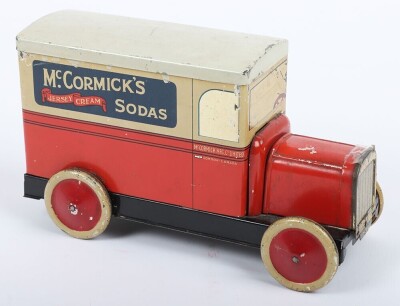 A McCormick's Delivery van Biscuit tin, by Banner, Wallis and Manner Ltd of Mansfield, English circa 1930, - 2