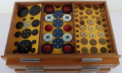 Meccano Outfit No.10 in original four drawer wooden case, 1970s, - 4