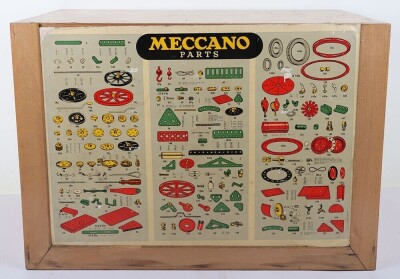 Meccano counted spare parts six drawer cabinet, 1960s - 5