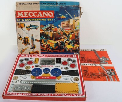 Meccano set 7 Mountain Engineering and four others, 1960s, - 4