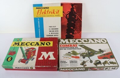 Nine boxed Meccano sets, 1960s/70s, - 2