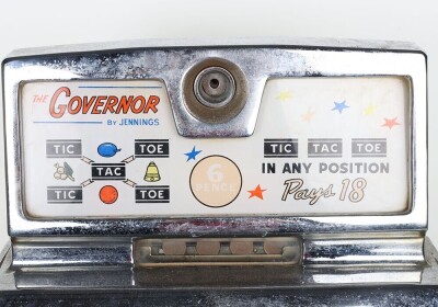 O.D. Jennings 'The Governor' 1961 One Arm Bandit Slot Fruit Machine. - 9