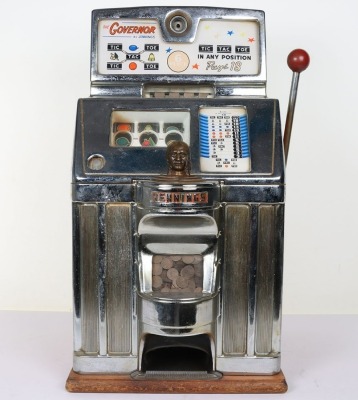 O.D. Jennings 'The Governor' 1961 One Arm Bandit Slot Fruit Machine. - 12