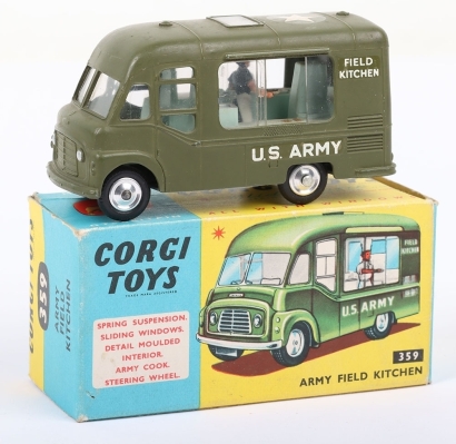 Vintage Corgi Toys 359 Smiths Karrier U.S. Army Field Kitchen