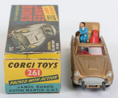 Corgi Toys 261 James Bond Aston Martin D.B.5 from the Film Goldfinger - 2