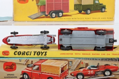 Corgi Toys Gift Set 2 Land Rover with Pony Trailer - 5