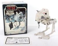 Vintage Boxed Palitoy Star Wars ROTJ scout walker,