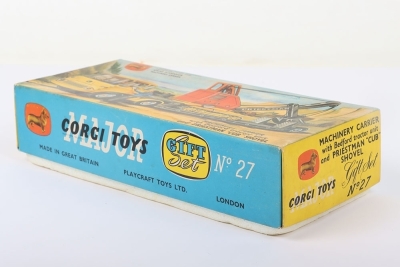 Corgi Major Toys Gift Set No 27 Bedford Machinery Carrier and Priestman Shovel - 5
