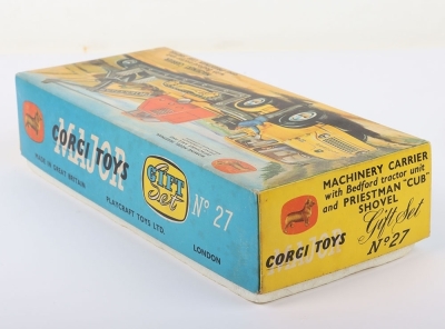 Corgi Major Toys Gift Set No 27 Bedford Machinery Carrier and Priestman Shovel - 6