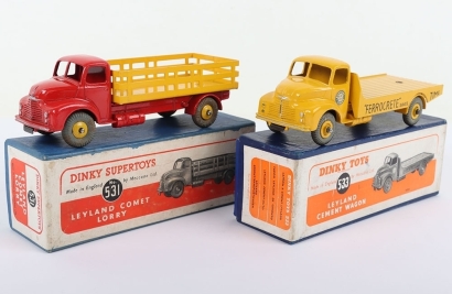 Two boxed Dinky Toys Comet Lorries