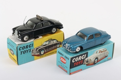 Two Boxed Vintage Corgi Cars