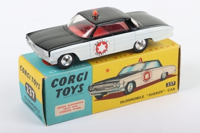 Vintage Corgi Toys 237 Oldsmobile Sheriff Car