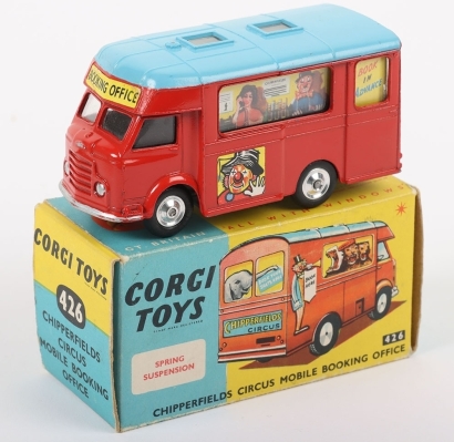 Vintage Corgi Toys boxed 426 Chipperfields Circus Mobile Booking Office