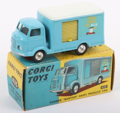 Vintage Corgi Toys 435 Karrier Bantam Dairy Produce Van