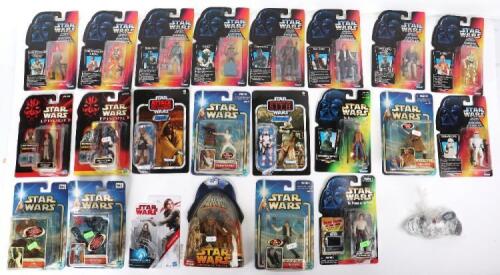 Quantity of star wars figures mixed ages,