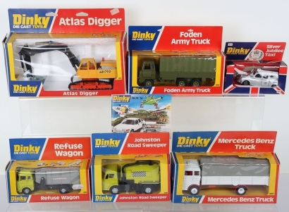 Six Boxed Late 1970's issue Dinky Toys