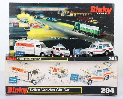 Dinky Toys 294 Police vehicles Gift Set, 2nd issue