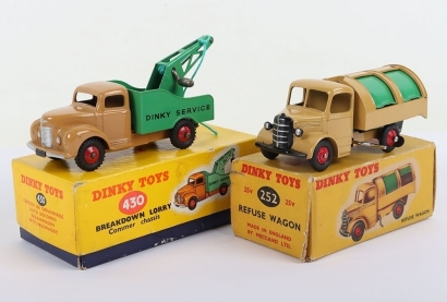 Two boxed Dinky Toys Commercial Vehicles