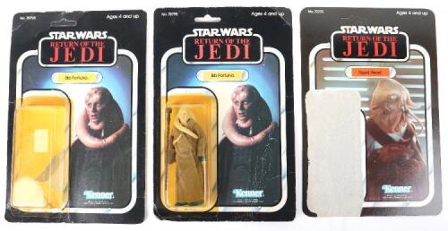 Kenner Star Wars Return of The Jedi Bib Fortuna, Vintage Original Carded Figure, 3 ¾ inches mint,