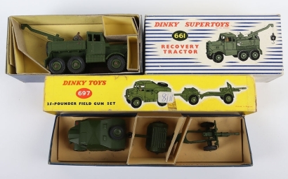 Two Dinky Toys Military Boxed Models