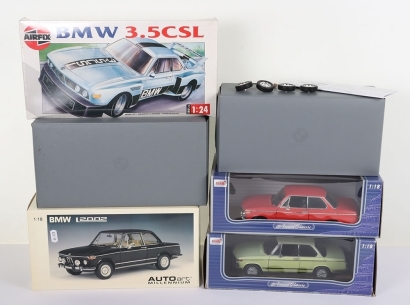 Five Boxed BMW 1:18 Scale Models,