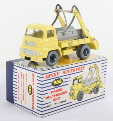Dinky Supertoys 966 Albion Marrel Multi-Bucket Skip Lorry,