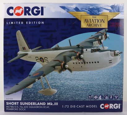 Corgi Aviation Short Sunderland Mk.III Aircraft