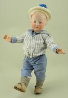 Rare Gebruder Heubach 7759 bisque head character doll, German circa 1910,