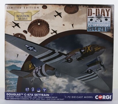 Corgi Aviation D-Day Douglas C-47A Skytrain