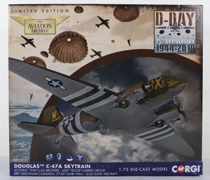 Corgi Aviation D-Day Douglas C-47A Skytrain