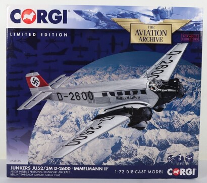 Corgi Aviation Junkers Ju52 Hitlers Personal Aircraft