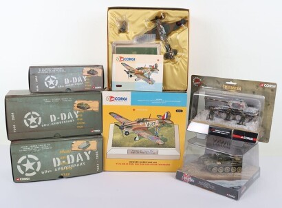 Six Corgi Military and Aviation Models