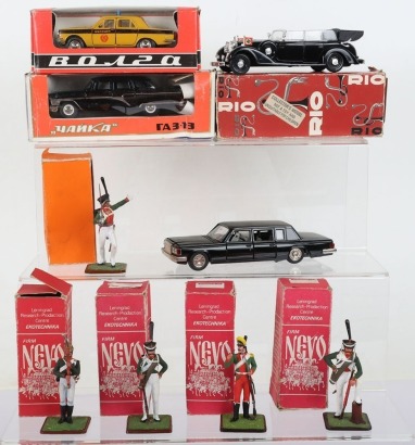 Three Russian Diecast Models,1:43 scale
